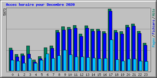 Acces horaire pour Decembre 2020